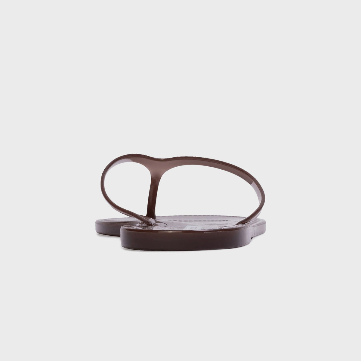 Black Suede Studio Crystal Sandal - Chestnut PVC