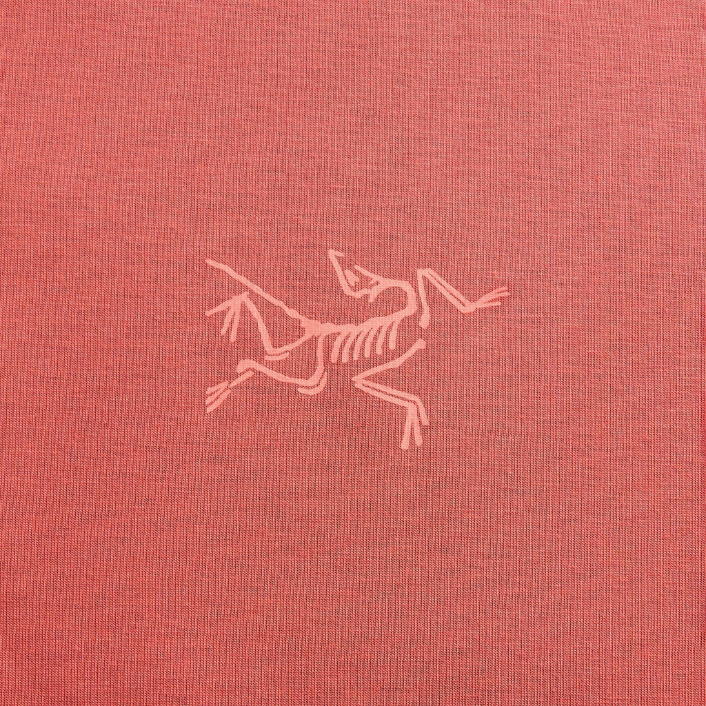 Arc'teryx Kragg SL Cotton Short Sleeve Tee - Stone Red