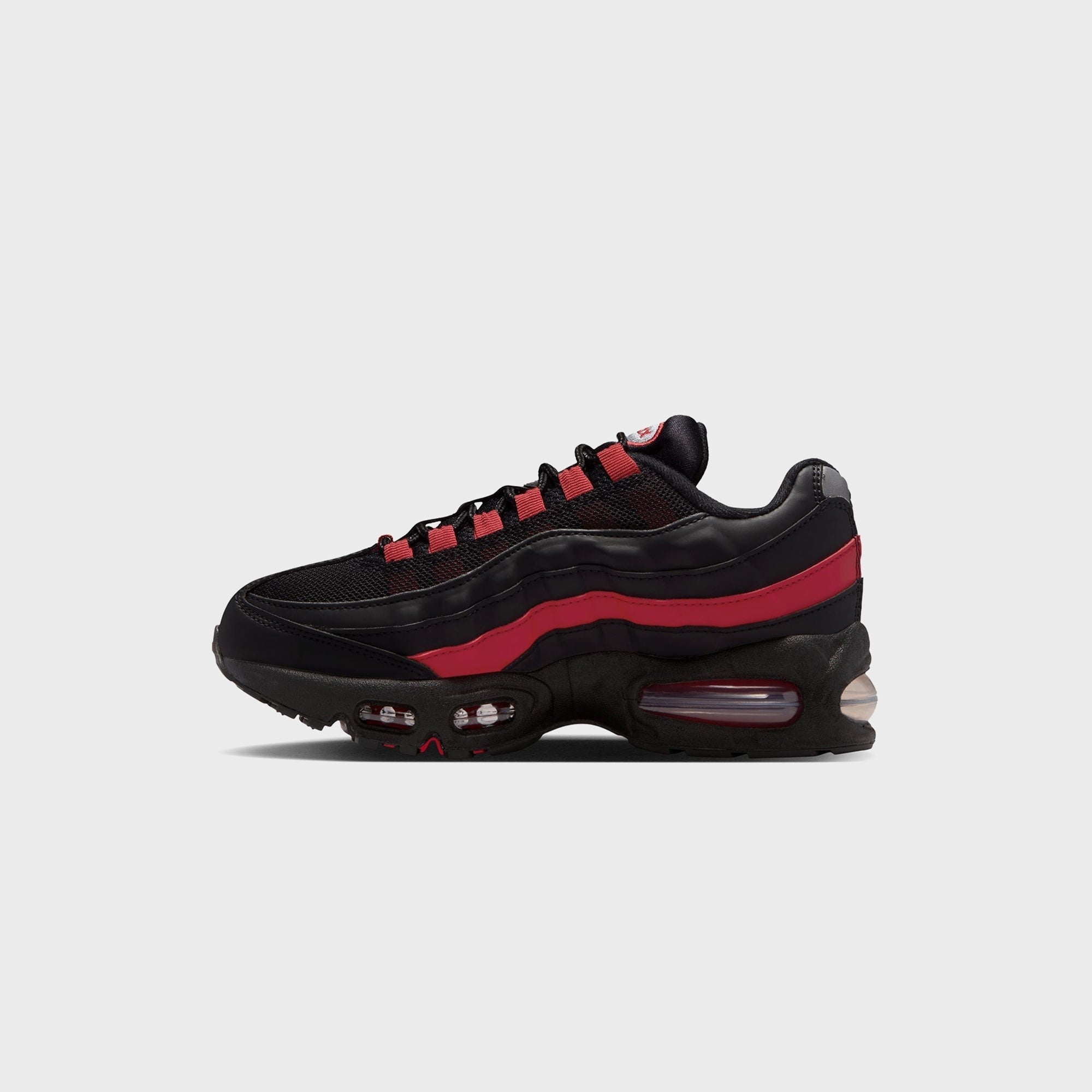 Nike GS Air Max 95 Recraft - Black / Team Crimson / Wolf Grey
