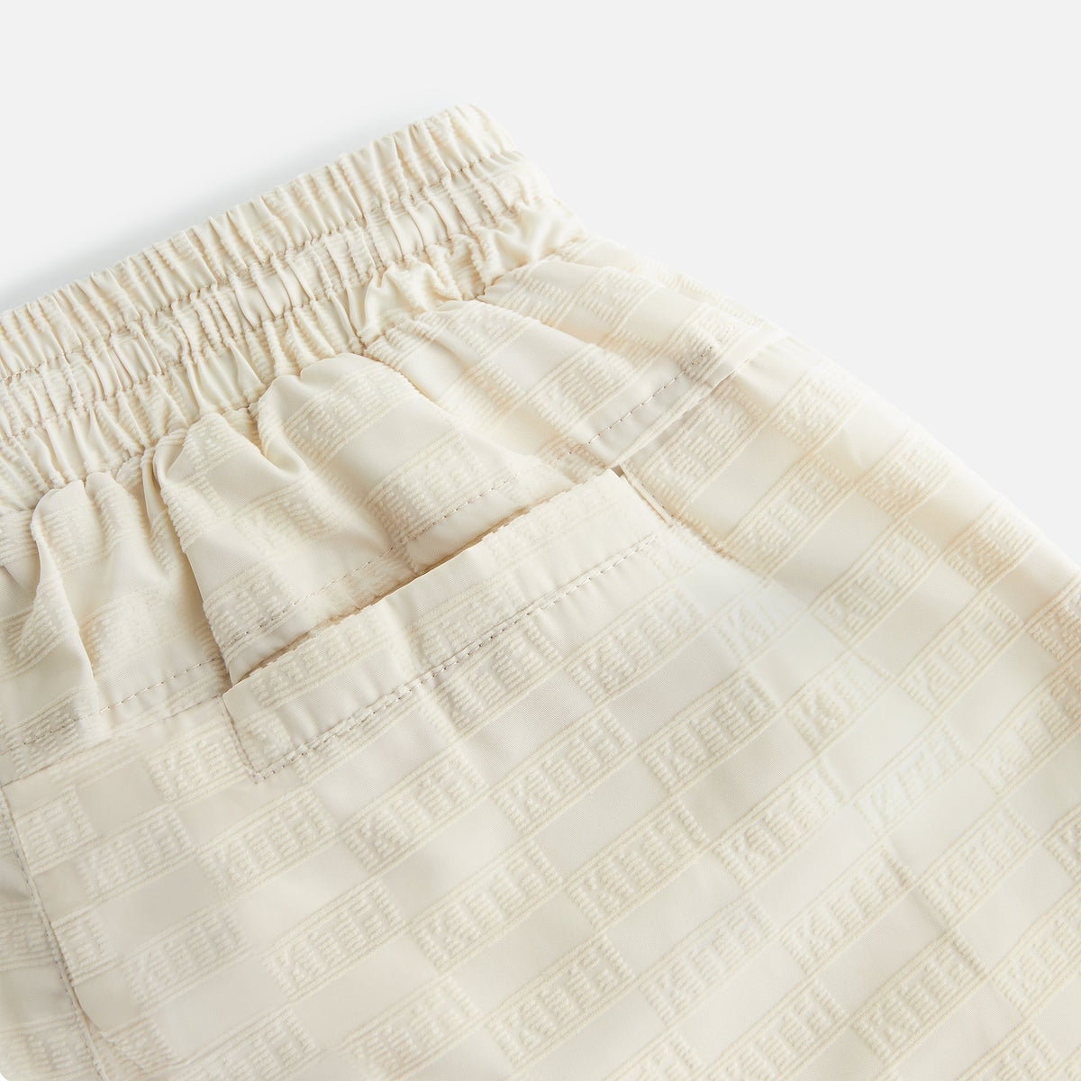 Kith Kids Flocked Monogram Micah Short - Veil