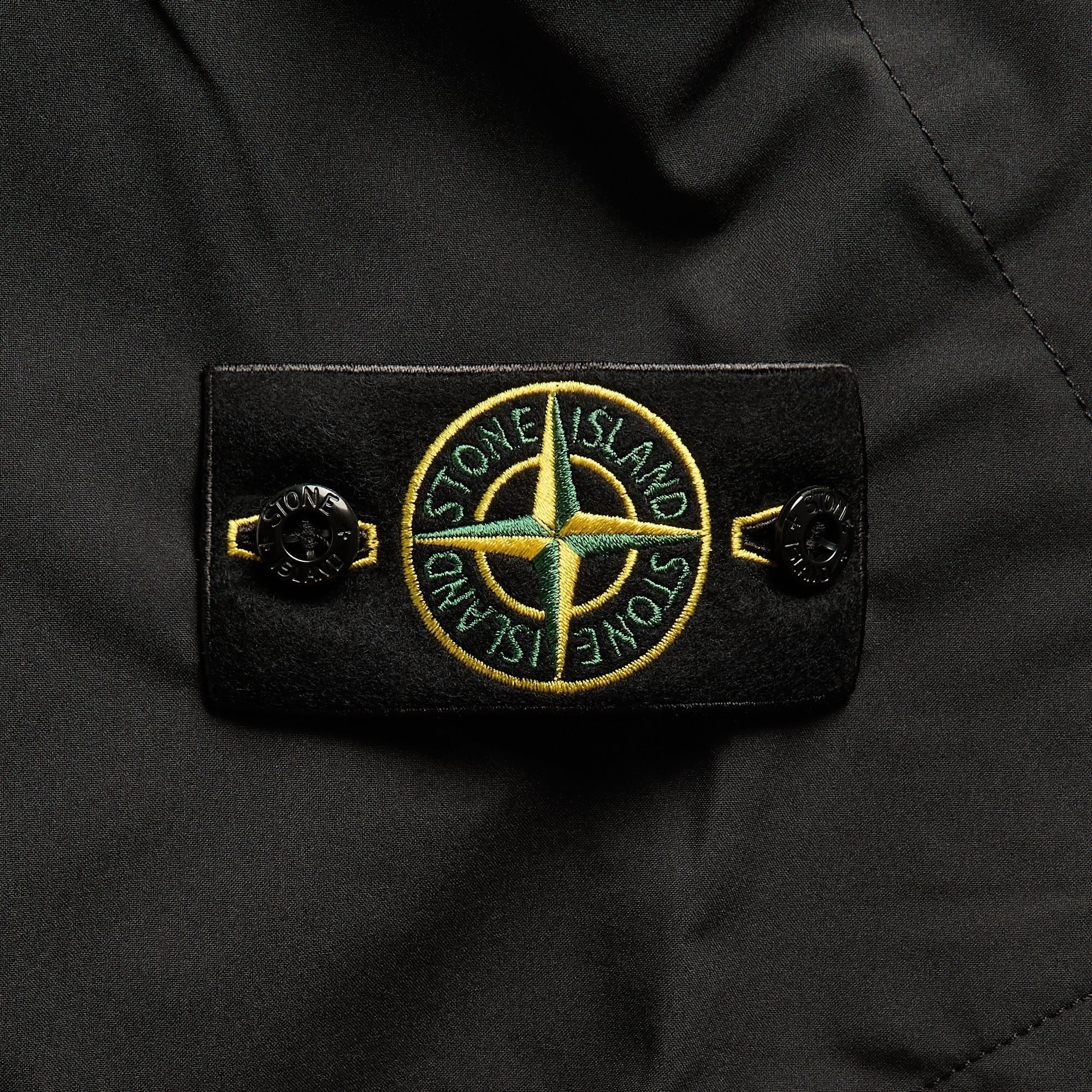 Stone Island Stretch Cotton Cargo Trouser - Black