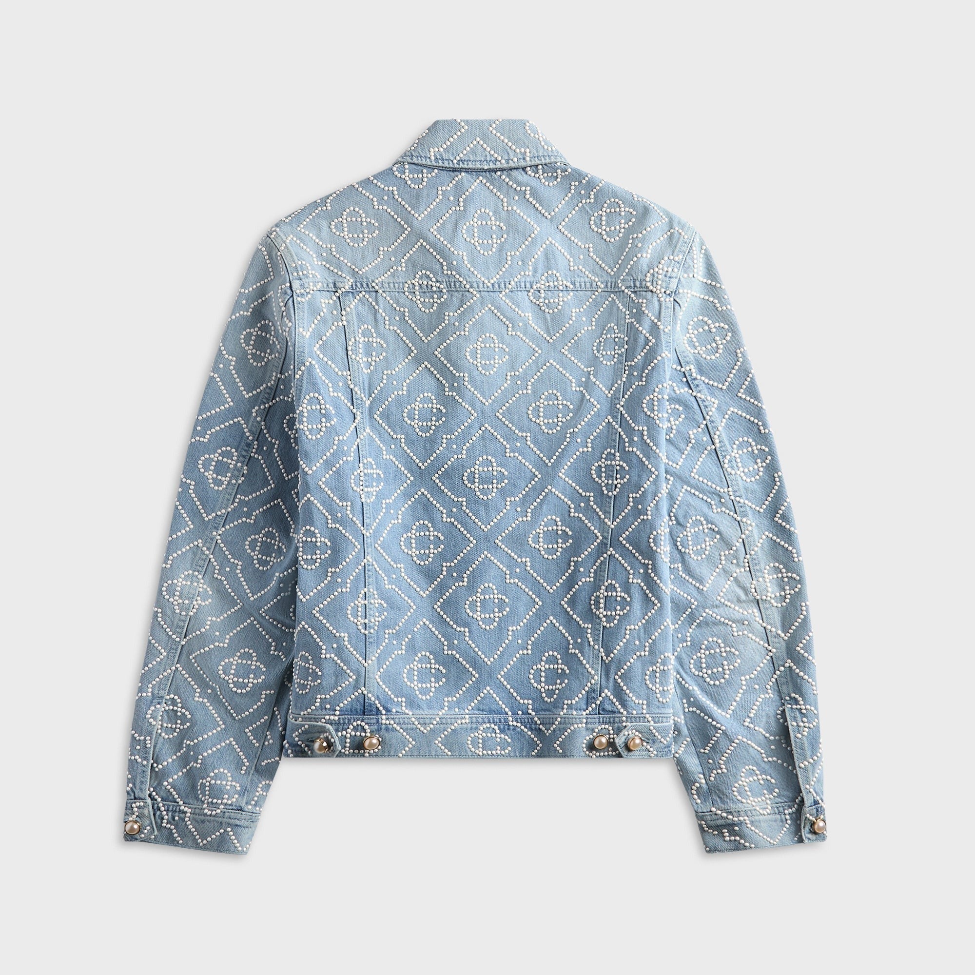Casablanca Pearl Denim Jacket - Blue
