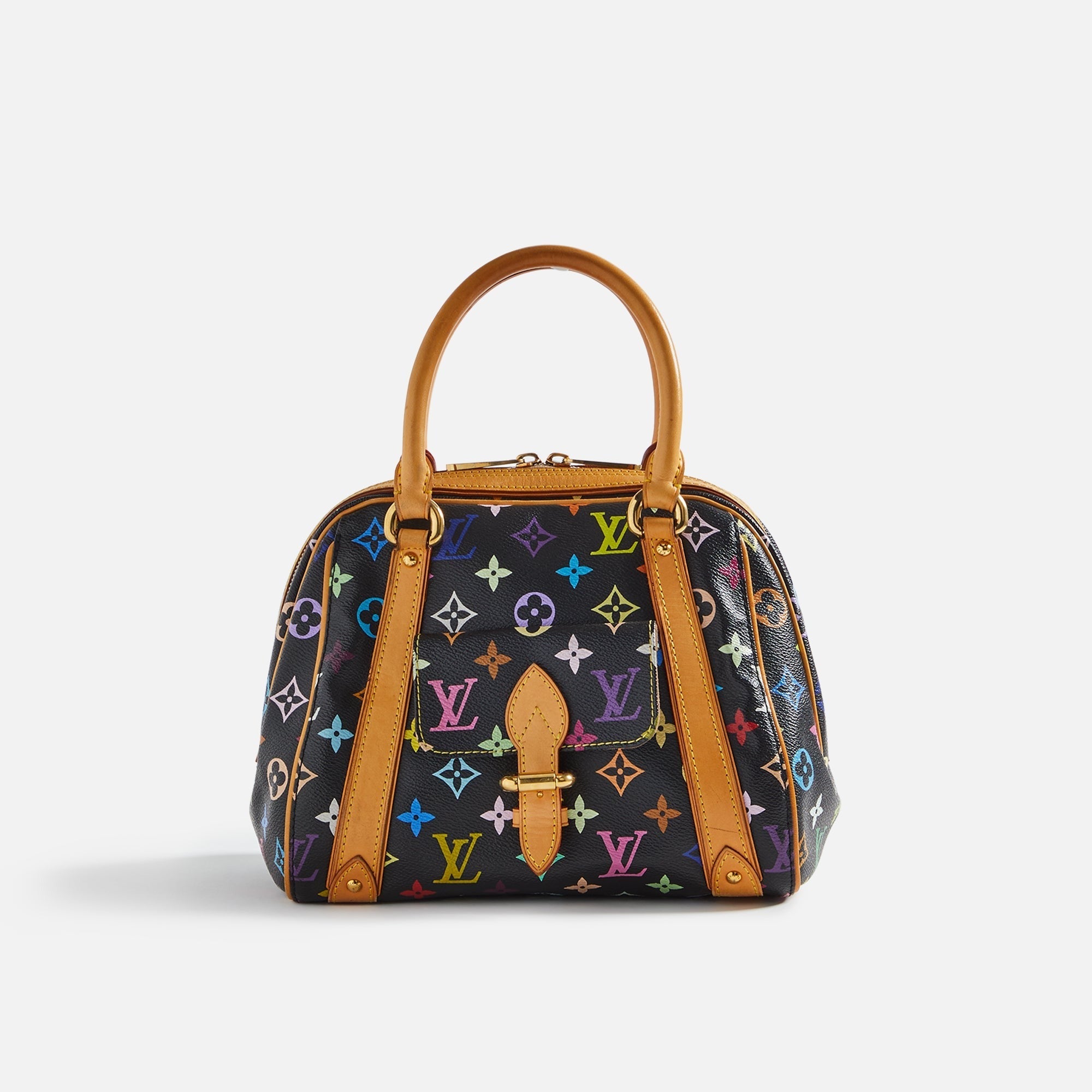 WGACA Louis Vuitton AB Priscilla Bag - Black / Multi