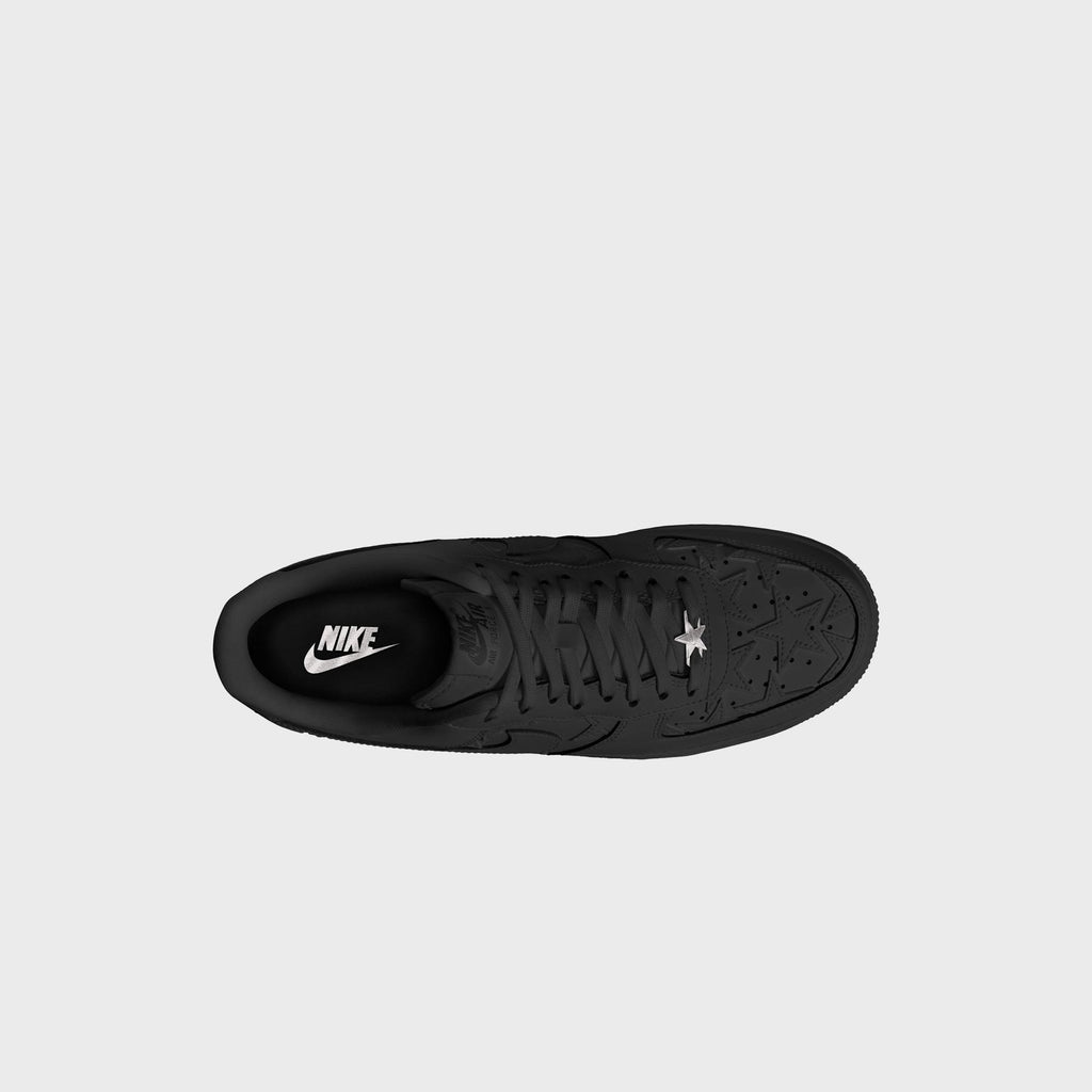 Nike Air Force 1 '07 Edge - Black / Metallic Silver