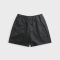 Auralee Garment-Dyed Finx Light Chino Short - Black