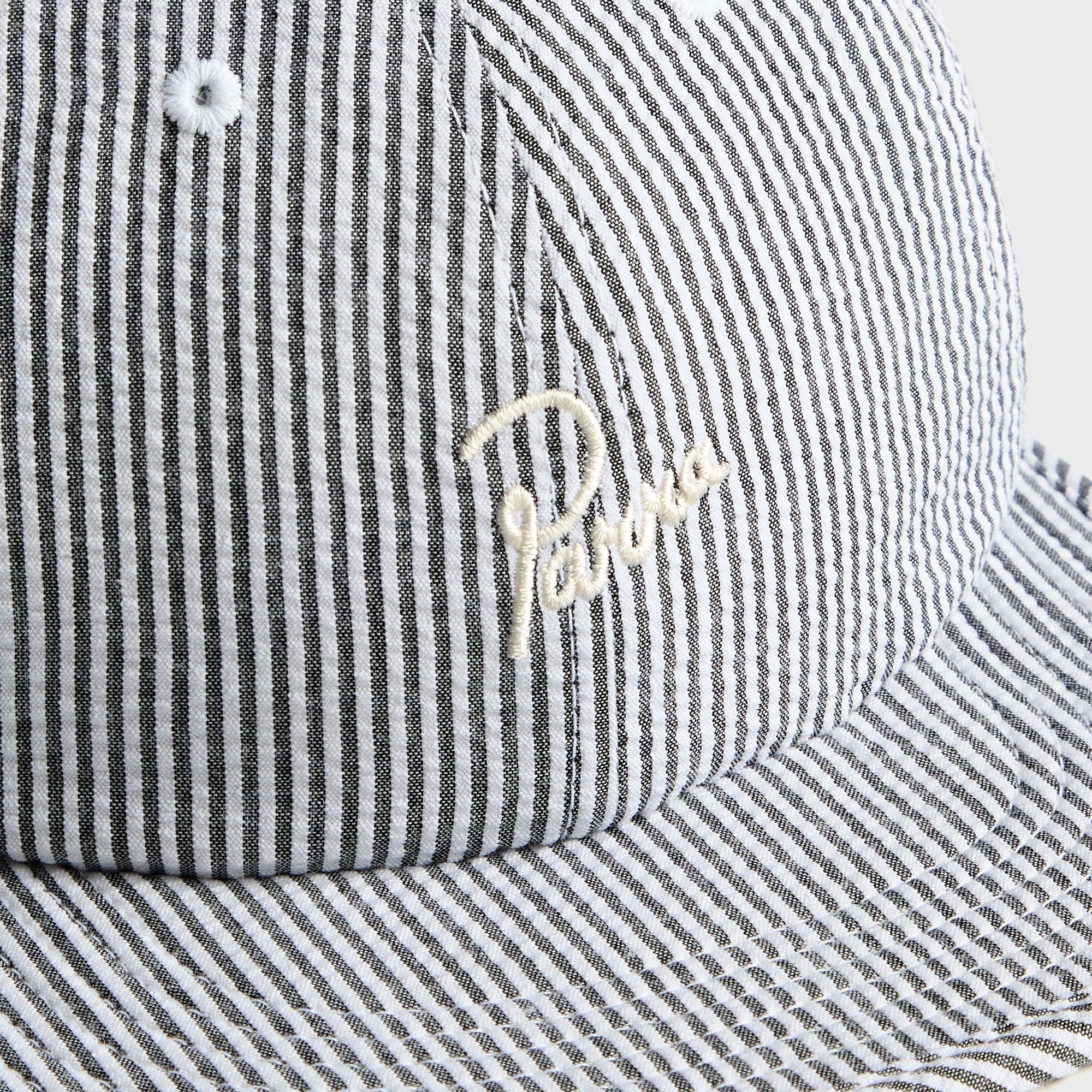 by Parra Signature 6 Panel Cap - Black