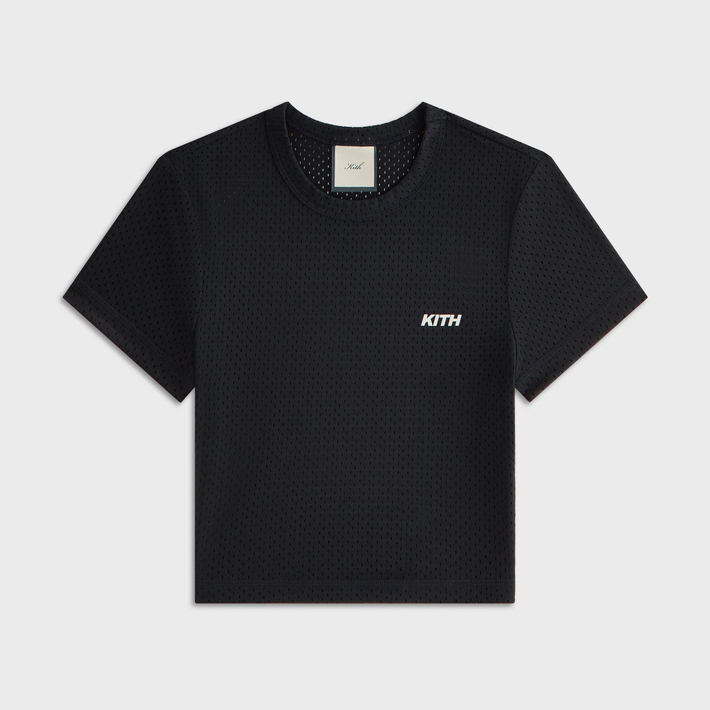 Kith Women Mulberry II Mesh Tee - Black
