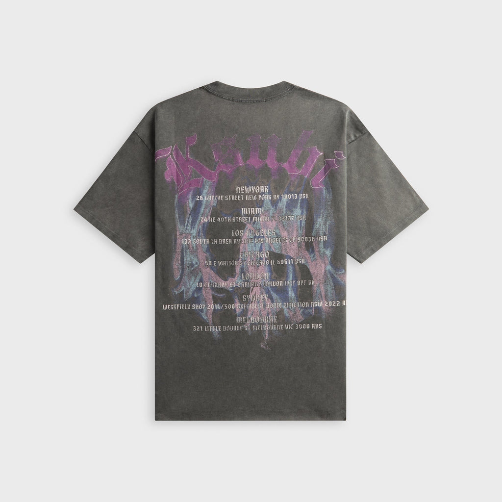 Ksubi Fallen Ekcess Short Sleeve Tee - Charcoal