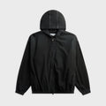 Acne Studios Hooded Logo Jacket - Black