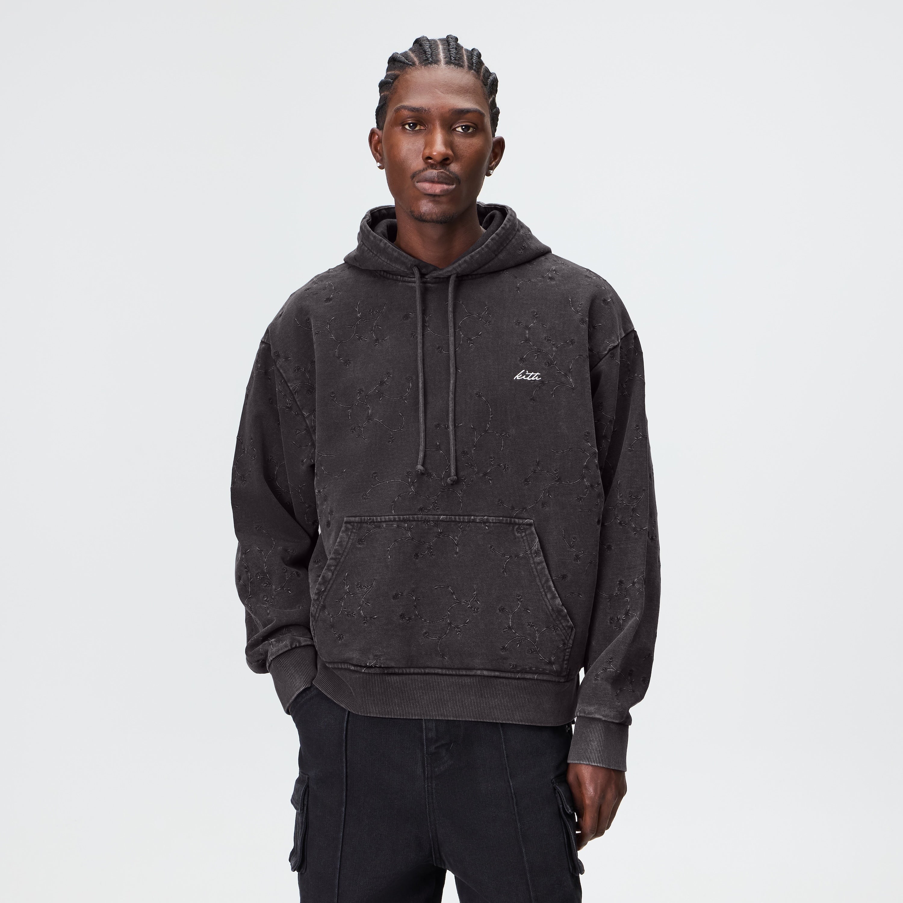 Kith Rose Ivy Nelson Hoodie - Black