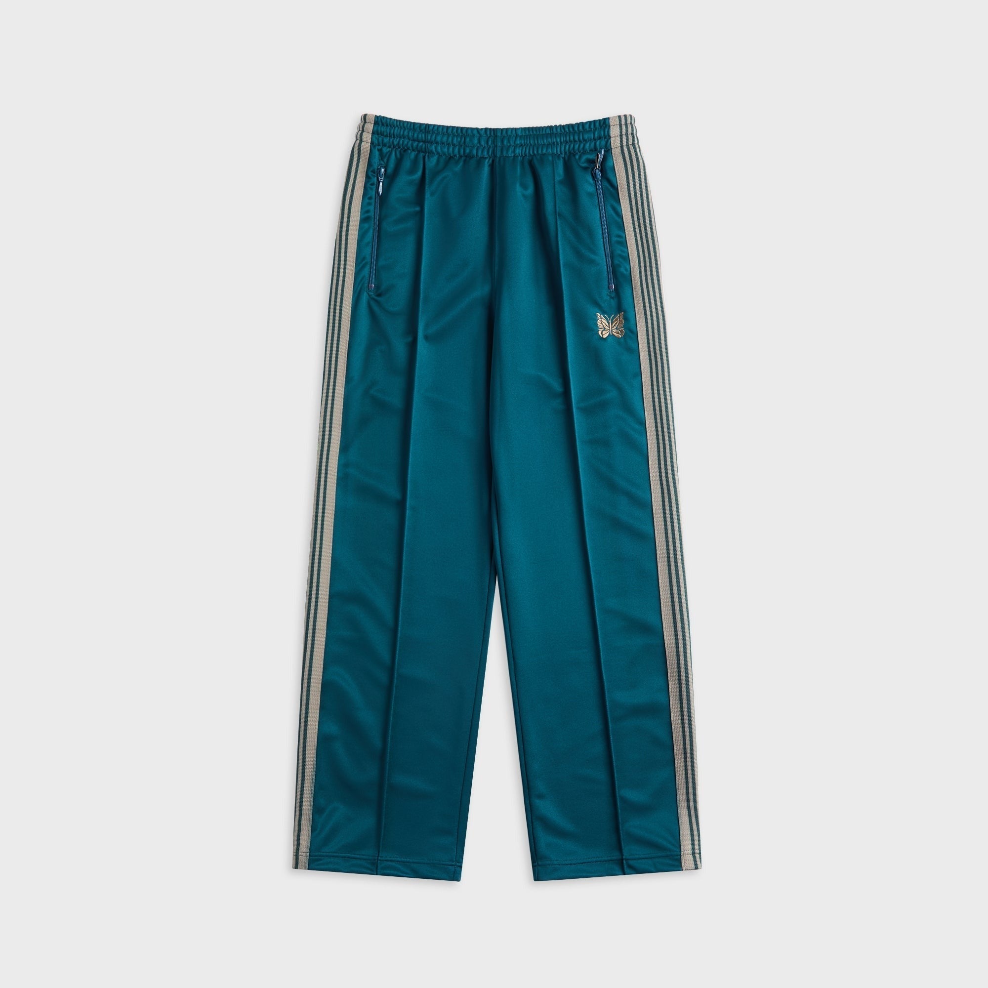 Needles Poly Smooth Track Pant - Green