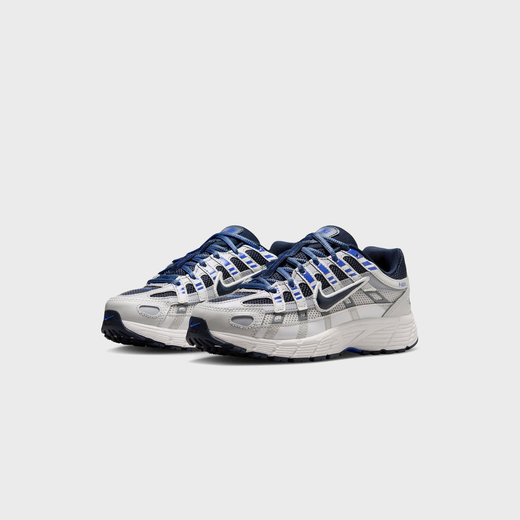 Nike GS P-6000 - Wolf Grey / Summit White / Racer Blue / Blue Eclipse