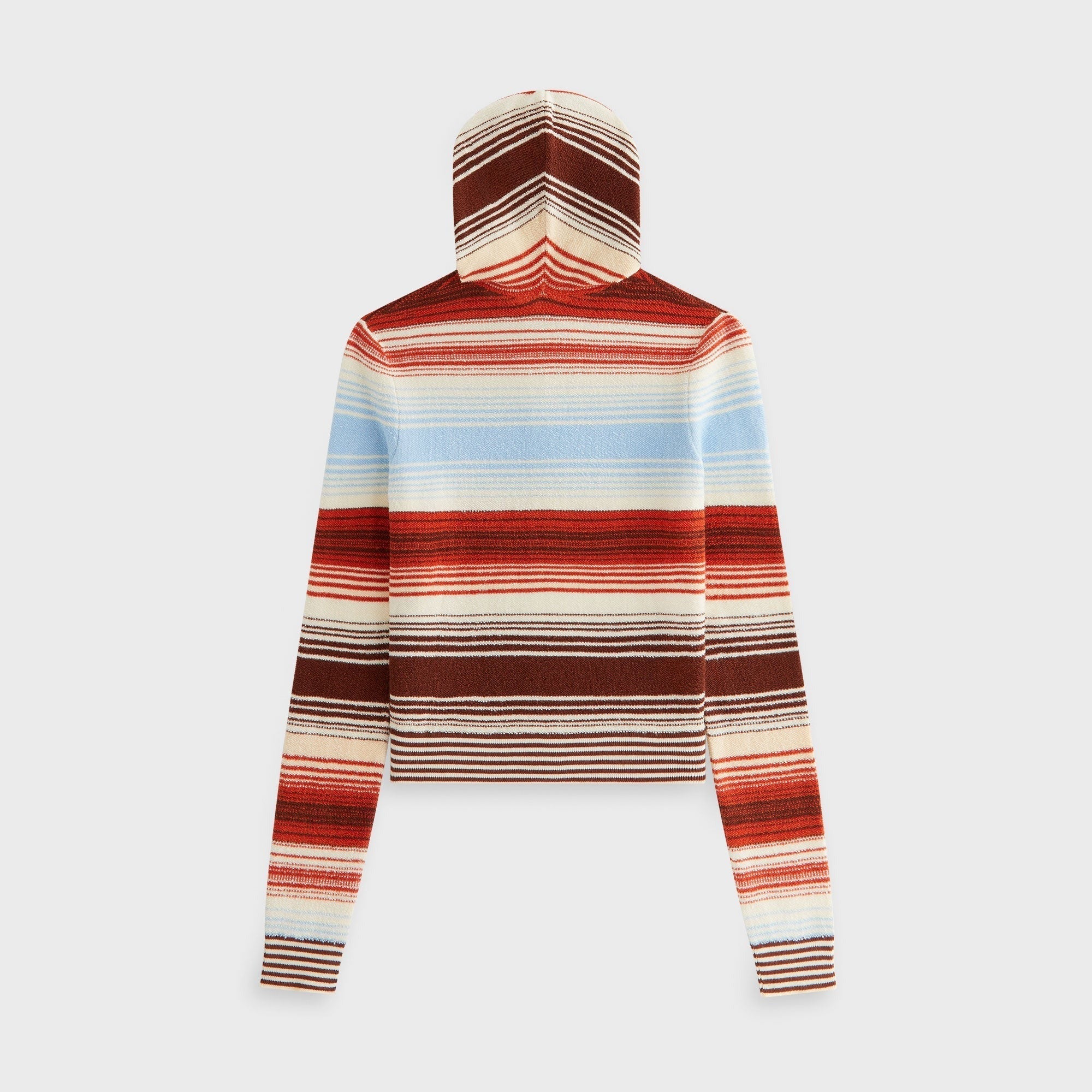 Kith Women Adley Shrunken Multi Sweater Hoodie - Silk