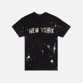 R13 New York Boy Tee - Acid Black