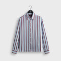 Kith Striped Jacquard Thompson Shirt - Tin
