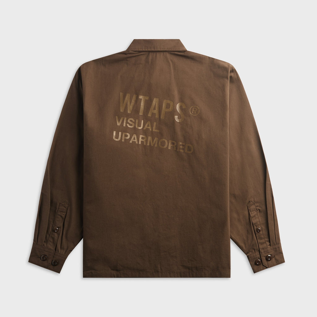 WTAPS JMOD Nyco. Weather Cordura® Long Sleeve Jacket - Brown