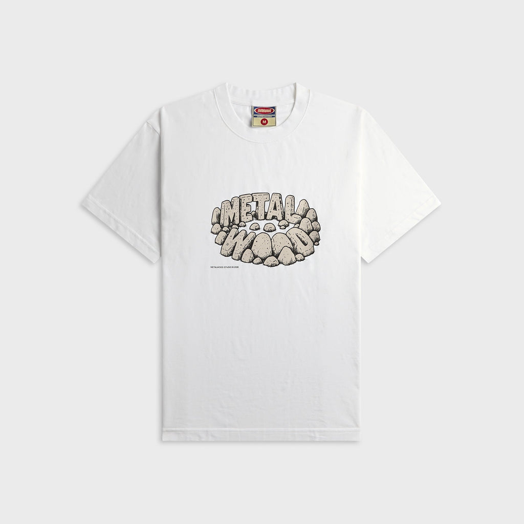 Metalwood Stonehenge Tee - White