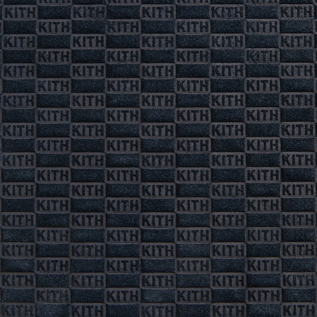Kith Monogram Debossed Suede Backgammon Set - Ink