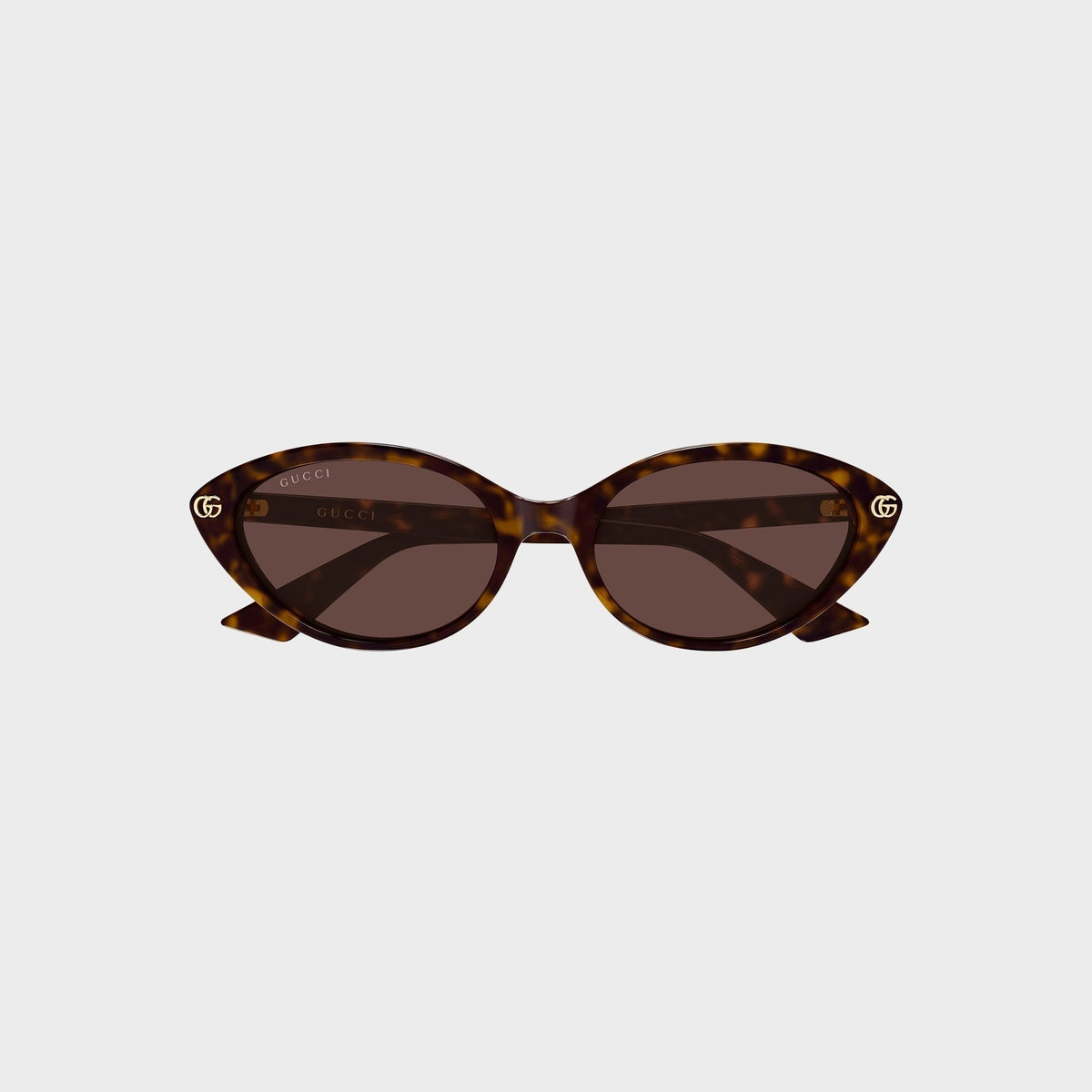 Gucci GG2110S Cat-Eye Sunglasses - Havana / Brown
