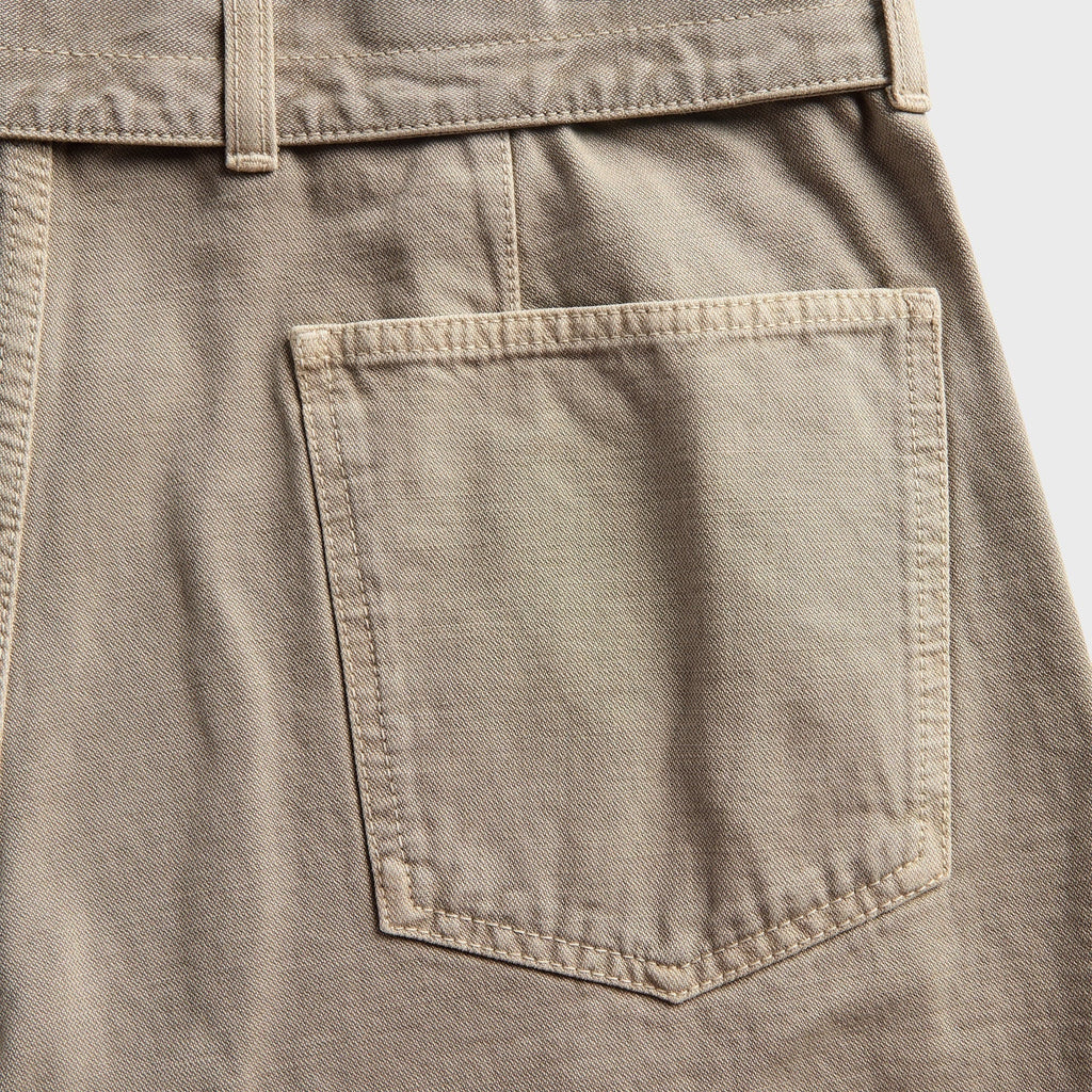 Lemaire Denim Short - Moonstone