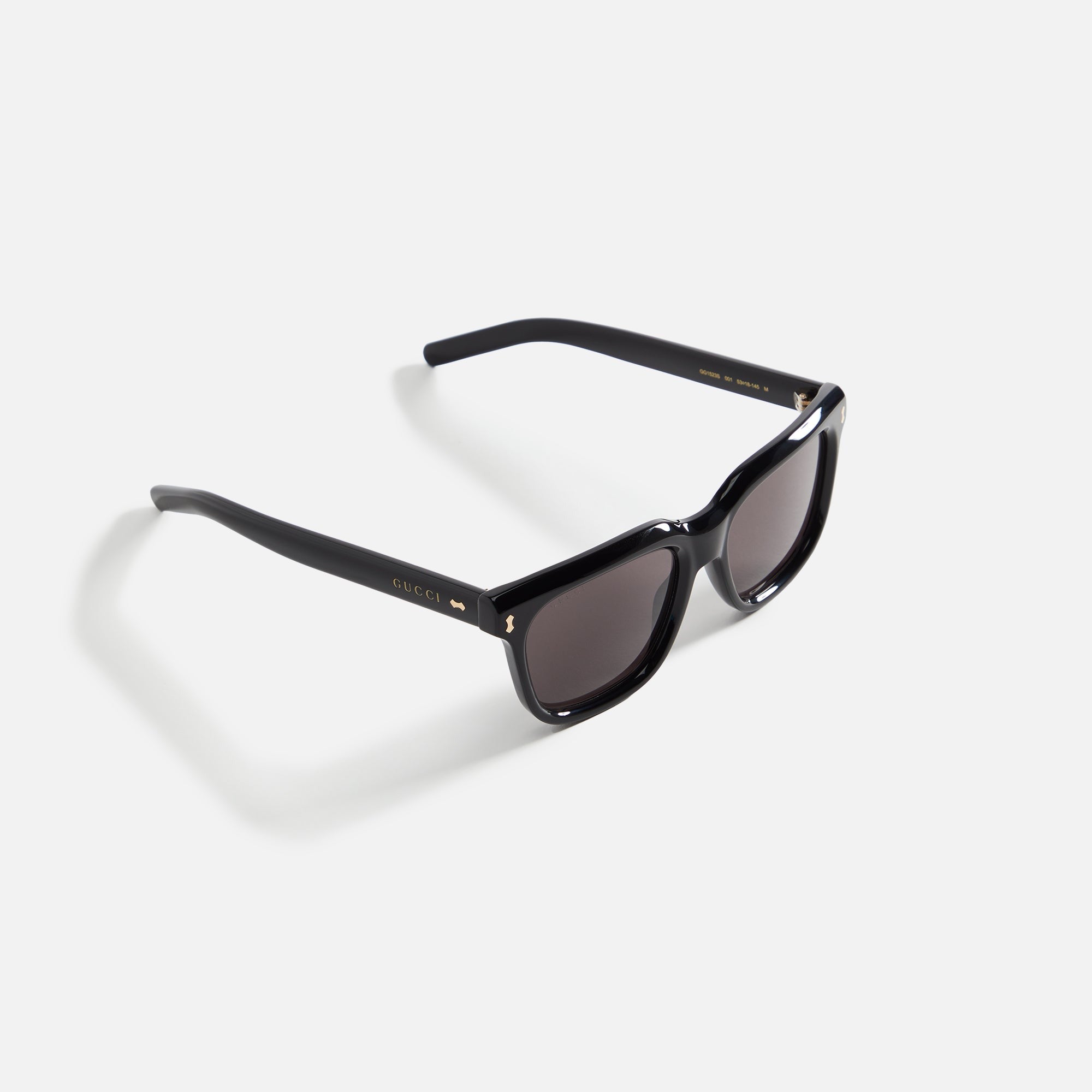 Gucci 53 Sunglass Man Recycled Acetate - Black