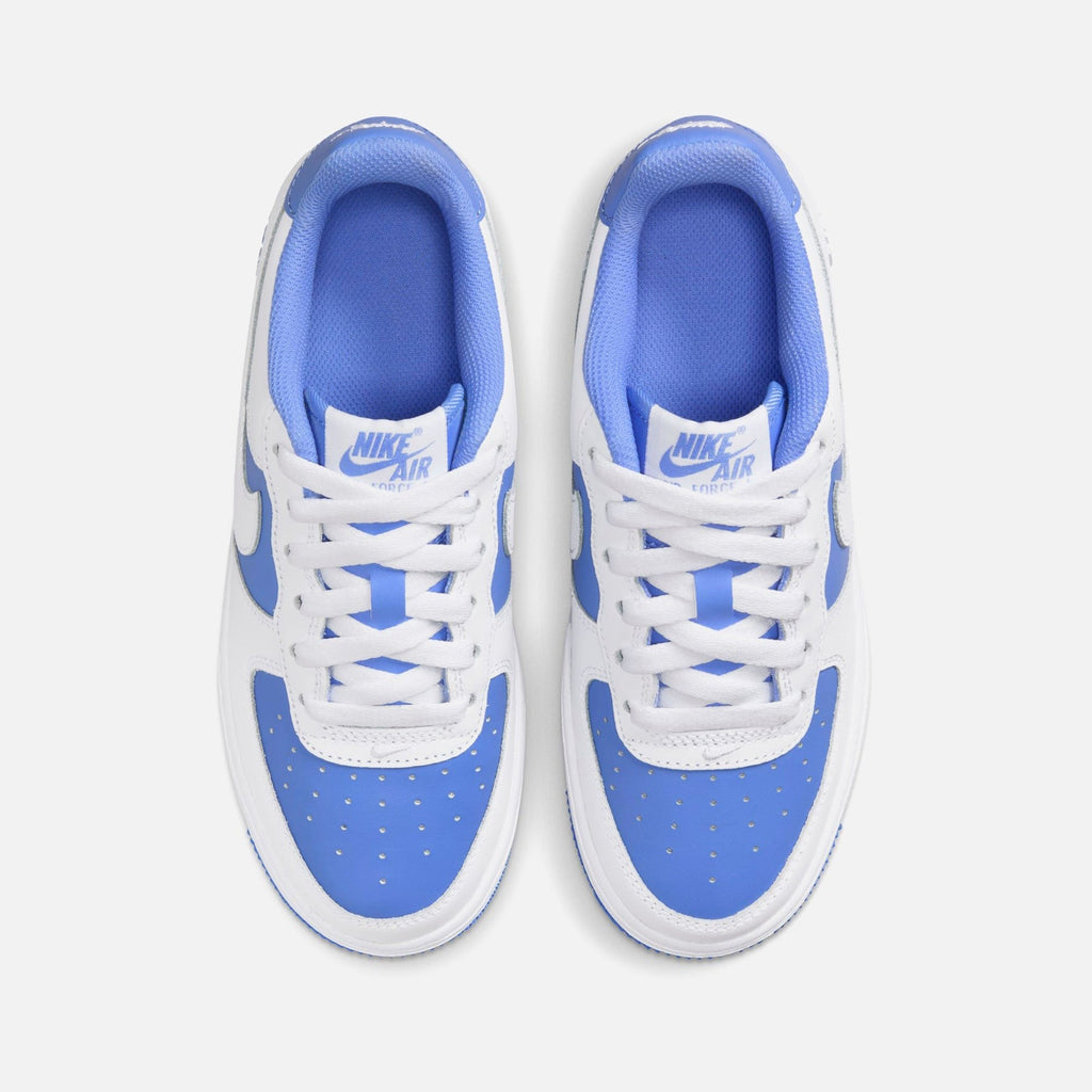 Nike GS Air Force 1 - White / Royal Pulse