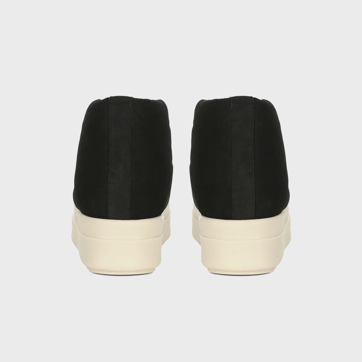 Rick Owens WMNS Mega Bumper Low Lunar Boots - Black / Milk / Milk