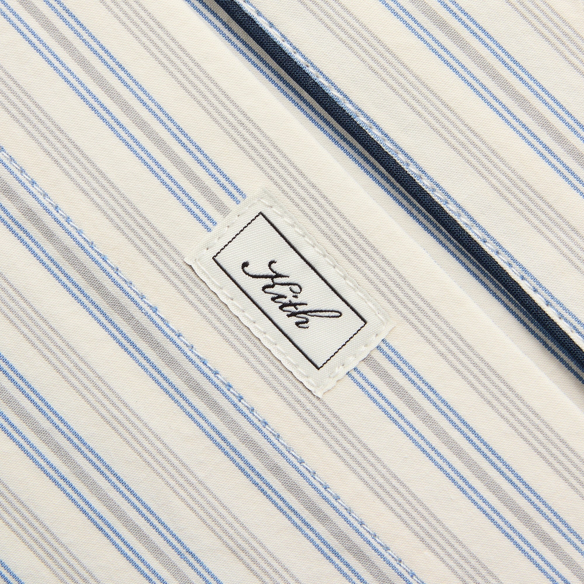 Kith Striped Poplin Georgie Shirt - Sandrift