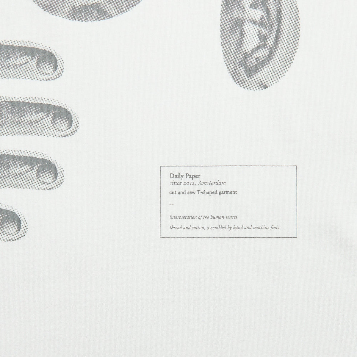 Daily Paper Senses Tee - White