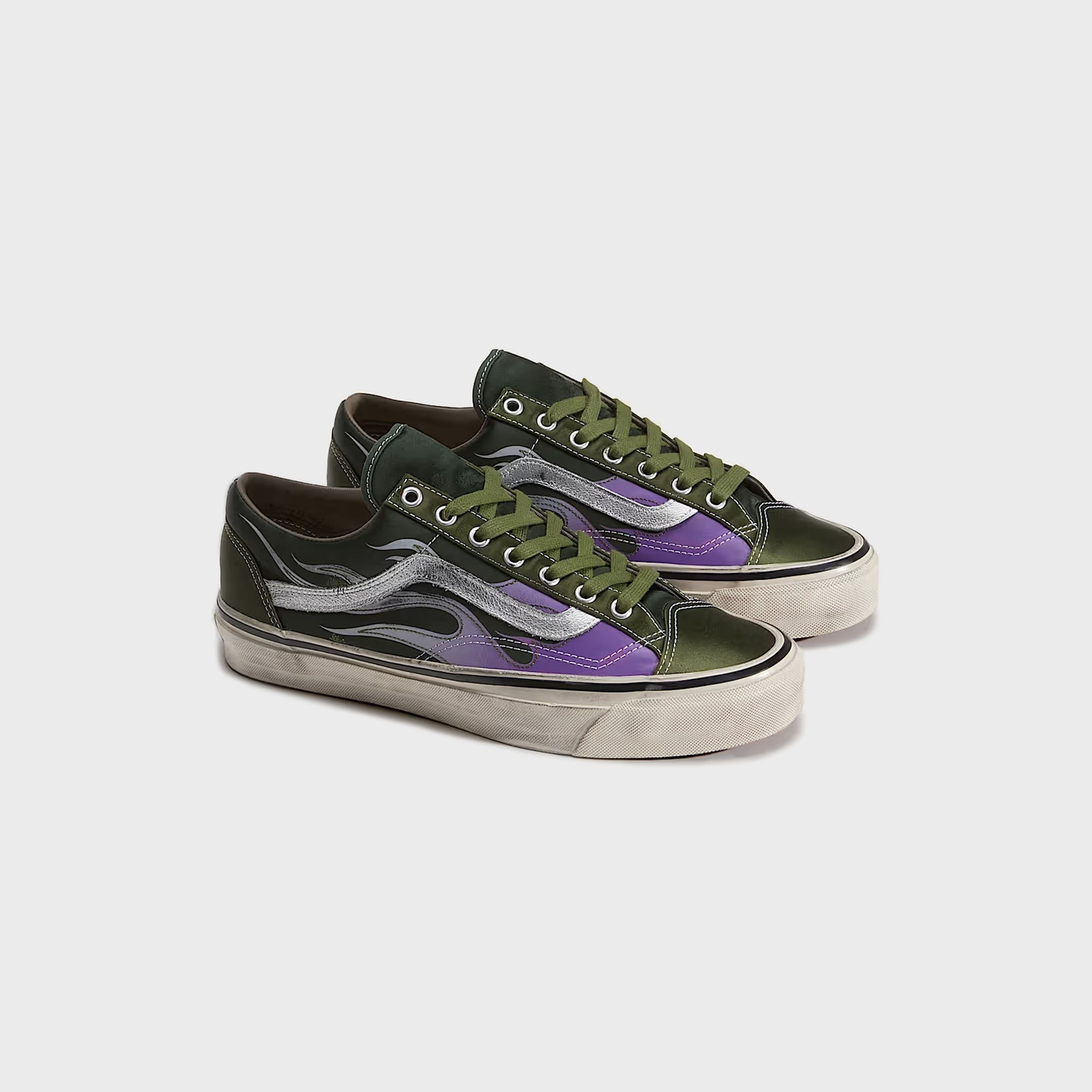 VANS Premium Old Skool 36 - Archive Flame / Green