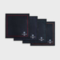 Kith for BMW Pack of 4 Microfiber Towels - Black