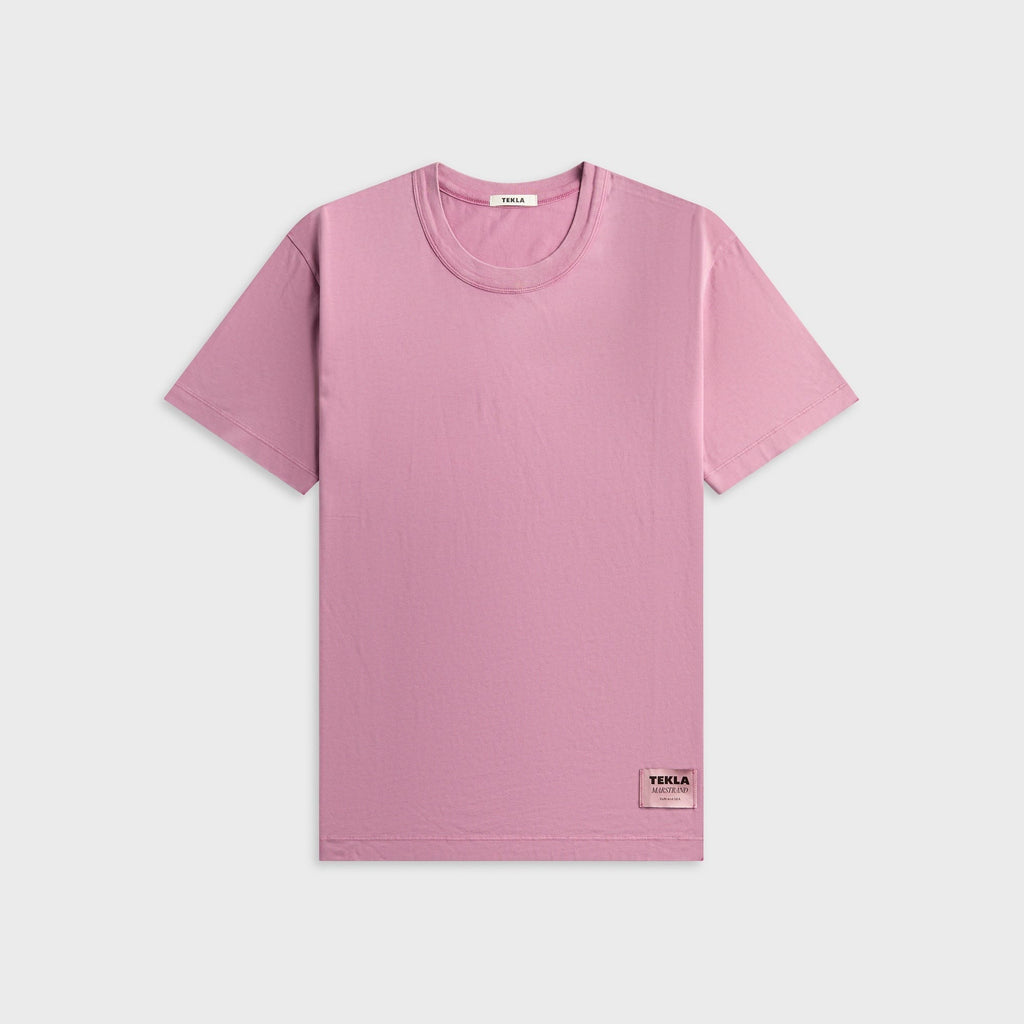 Tekla Mens Tee - Sun Bleached Fuchsia