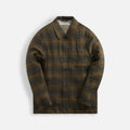 Our Legacy Mirage Wax Check Box Shirt - Green