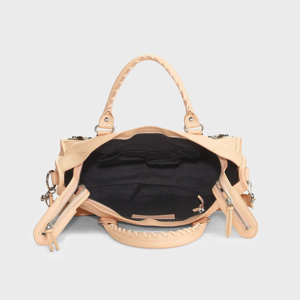 WGACA Balenciaga Agneau Classic Metallic Edge Mini City Bag - Pink