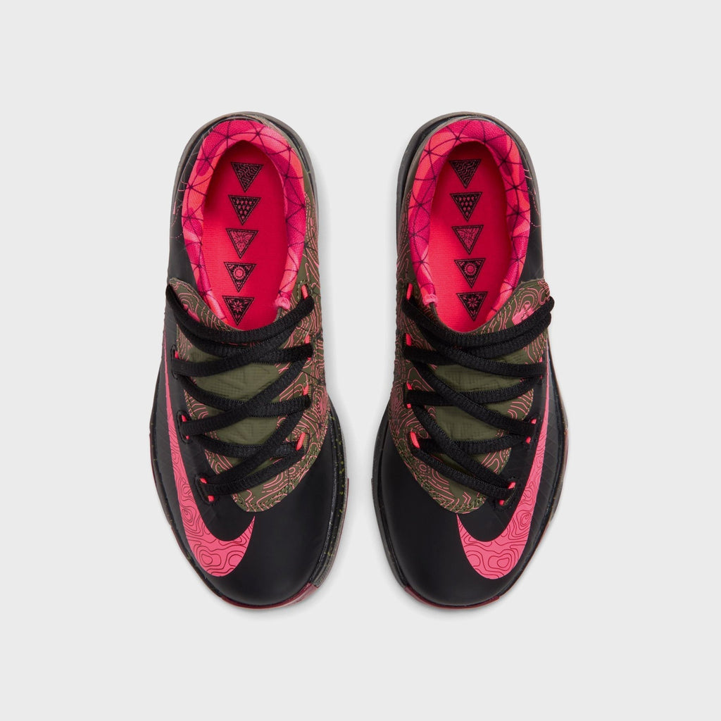 Nike PS KD 6 - Black / Medium Olive / Noble Red / Atomic Red