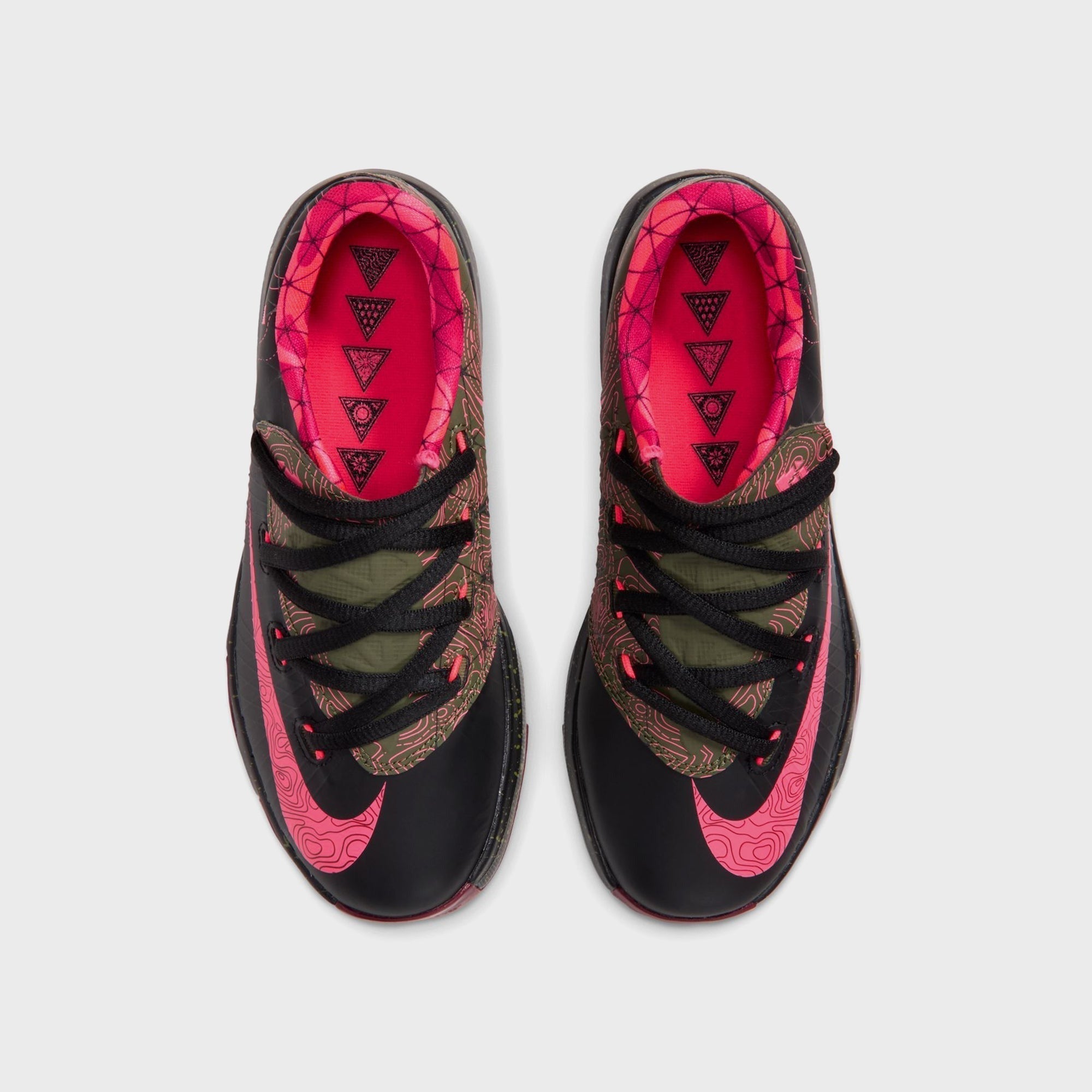 Nike PS KD 6 - Black / Medium Olive / Noble Red / Atomic Red
