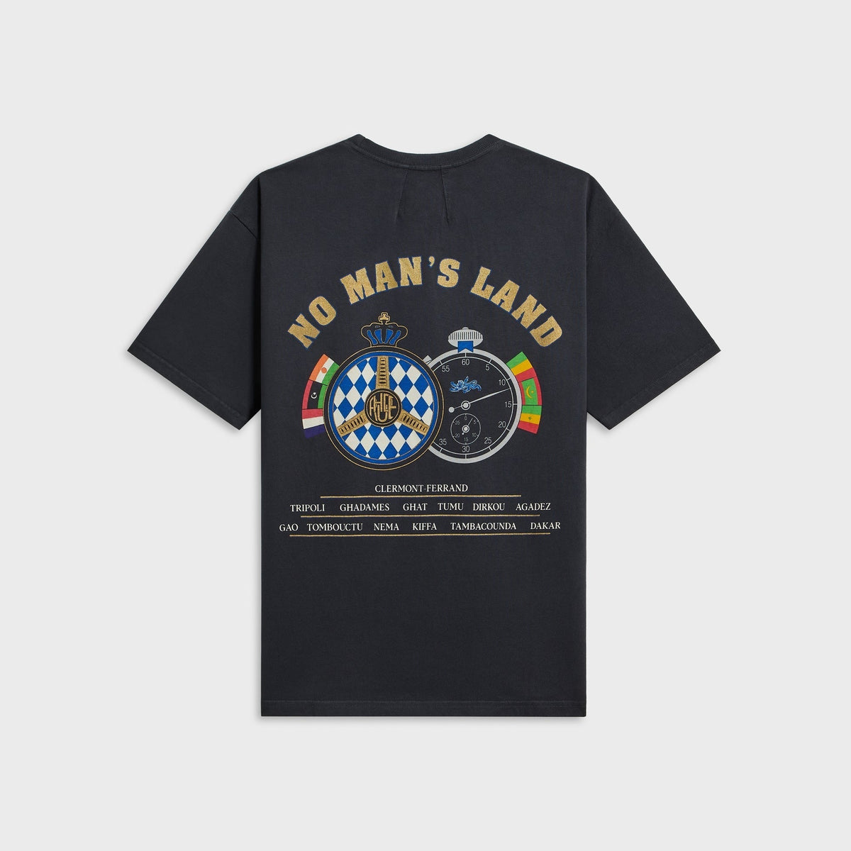Rhude Chrono Tee - Vintage Black / Blue