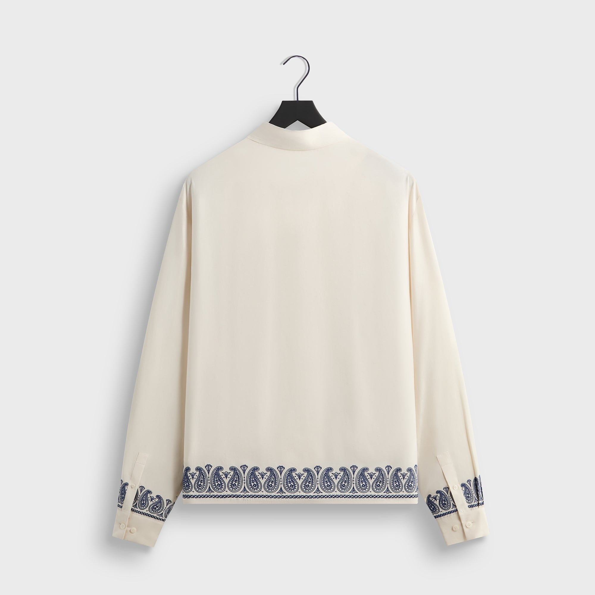Kith Cupro Linen Zip Front Sanford Shirt - Silk