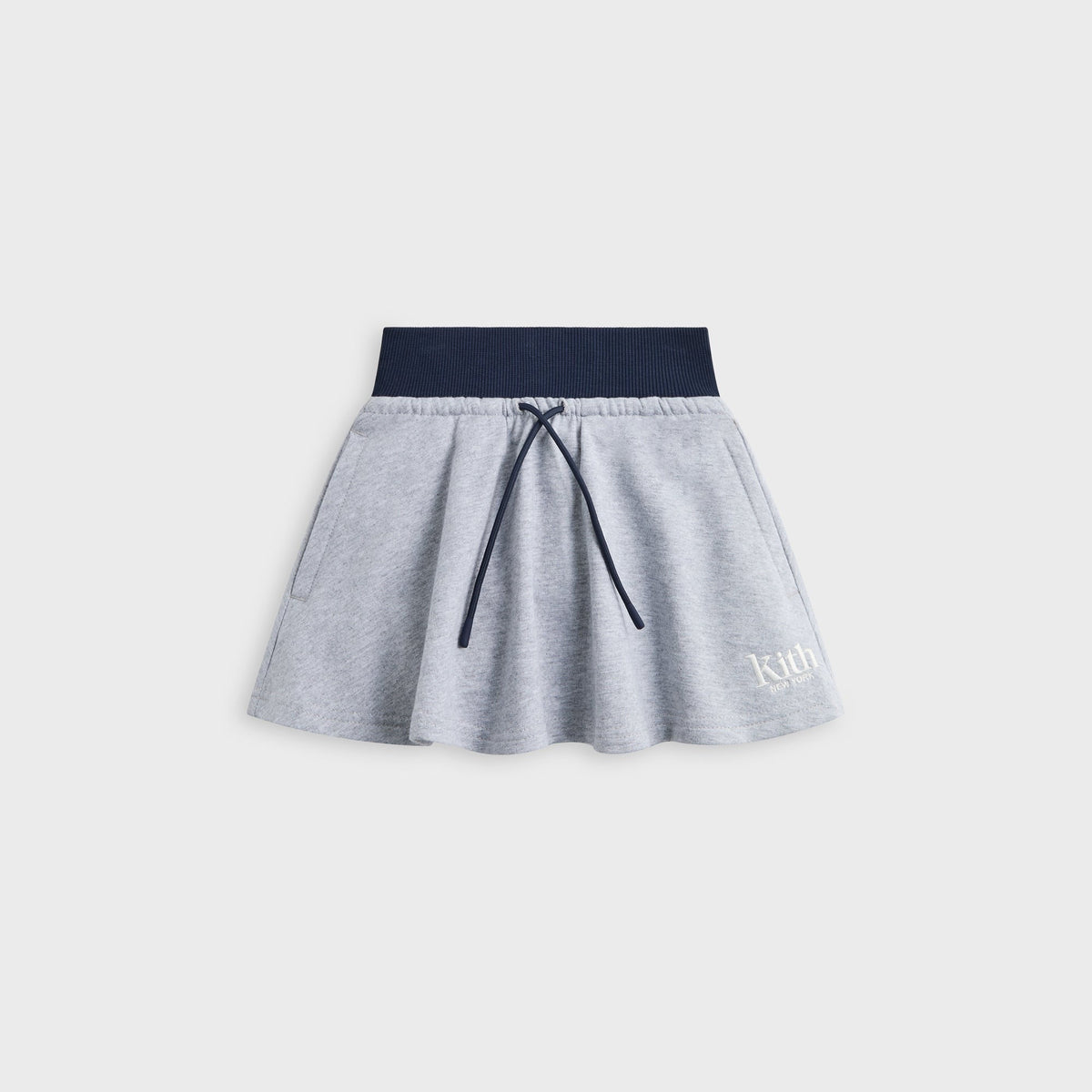 Kith Kids Logo Riley II Skort - Medium Heather Grey