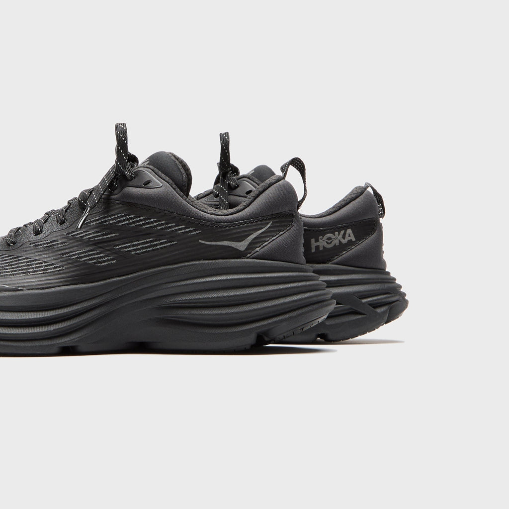 HOKA One One Bondi 8 TS Caged - Black / Black