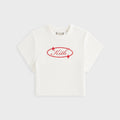 Kith Women Corvin Kith Gleam Cap Sleeve Tee - White