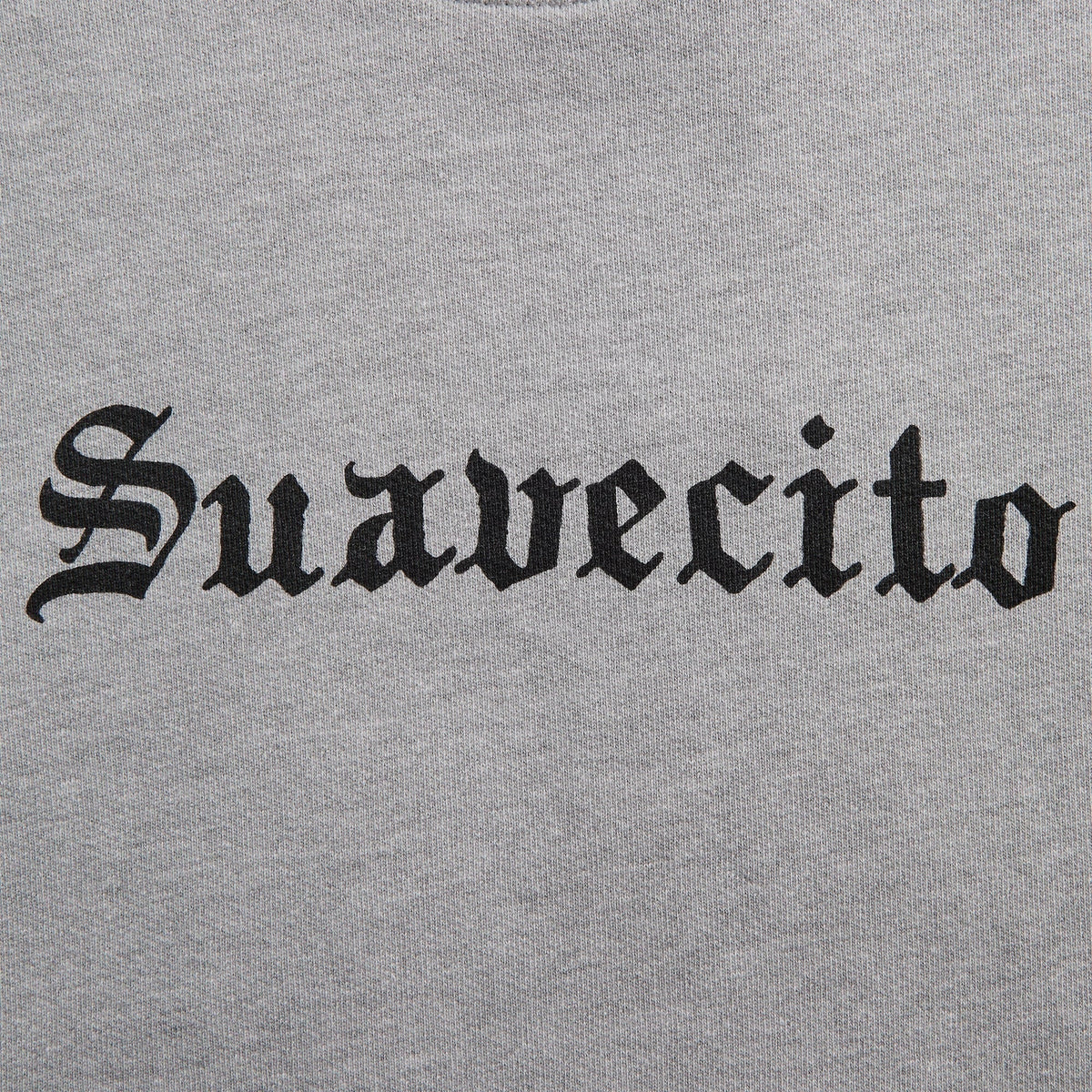 Willy Chavarria Suavacito Hooligan Crewneck Sweatshirt - Heather Grey