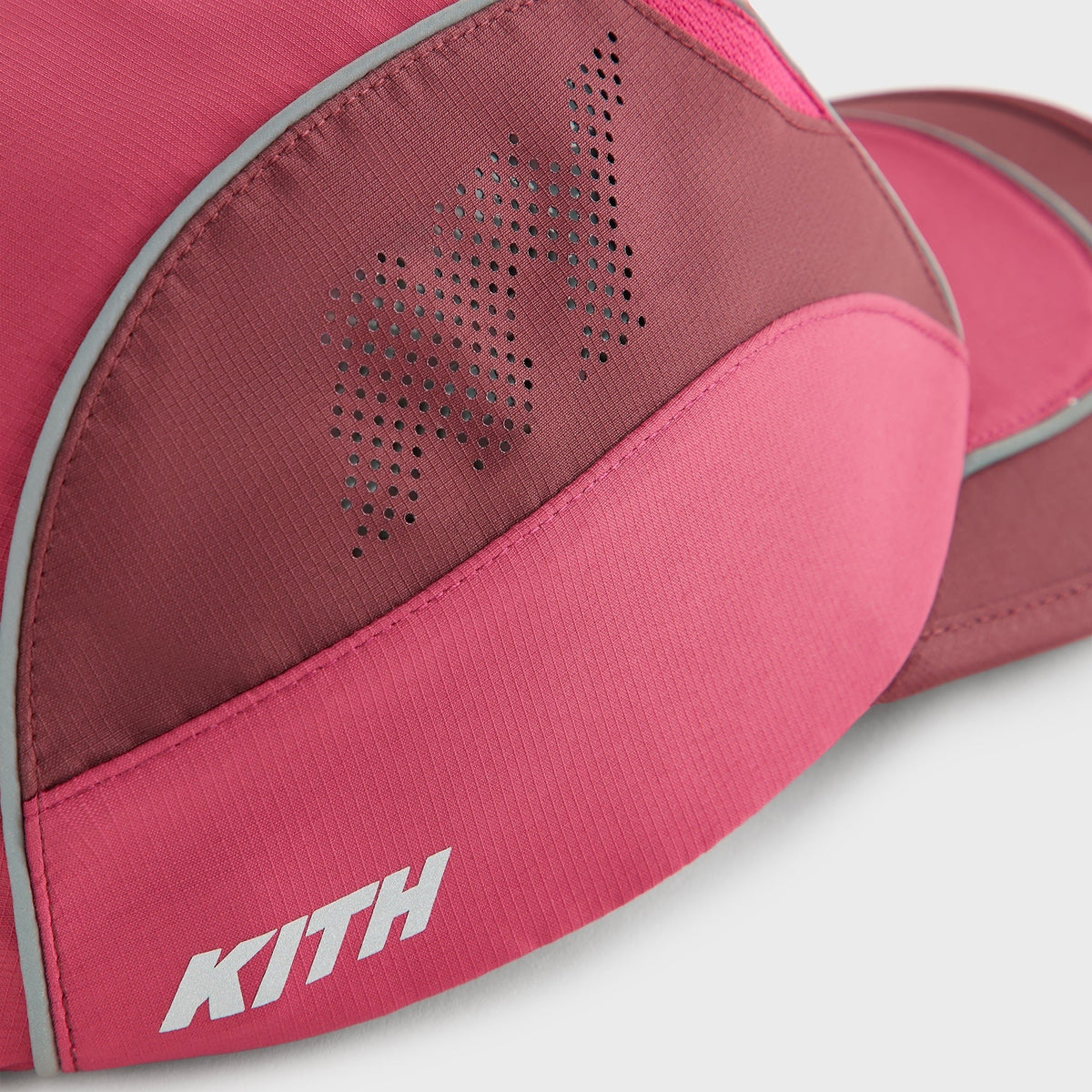 Kith & New Balance Mixed Tech Griffey Runner Cap - Biking Red