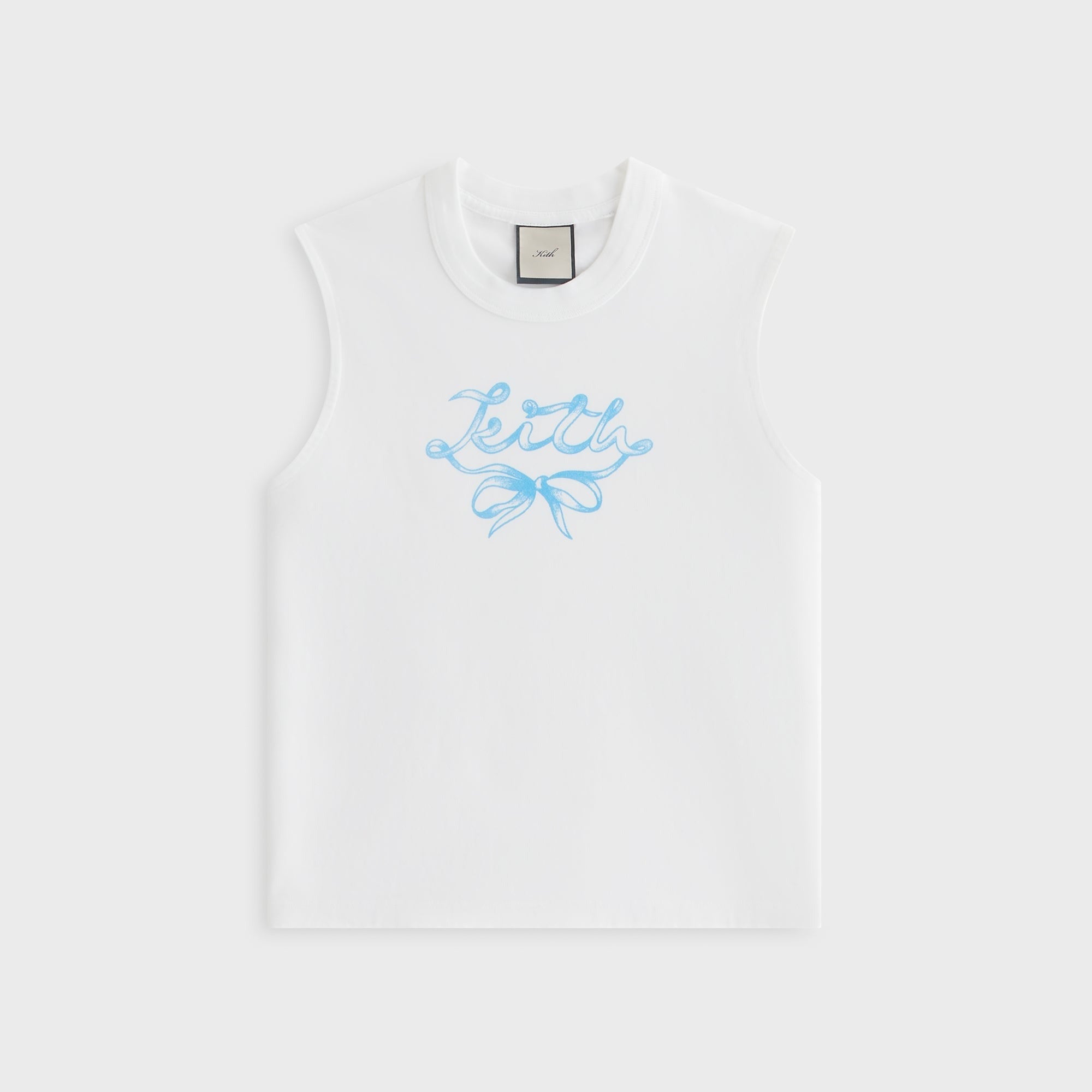 Kith Women Tallen Ribbon Muscle Tank - White