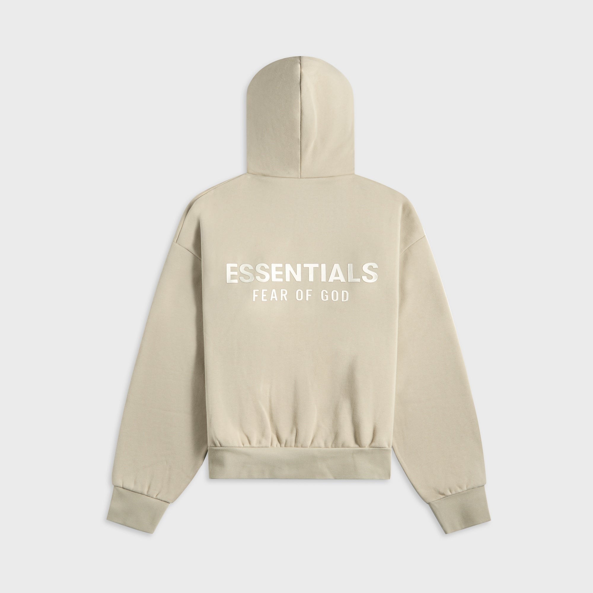 Essentials Classic Fit Fleece Hoodie - Abbey Stone