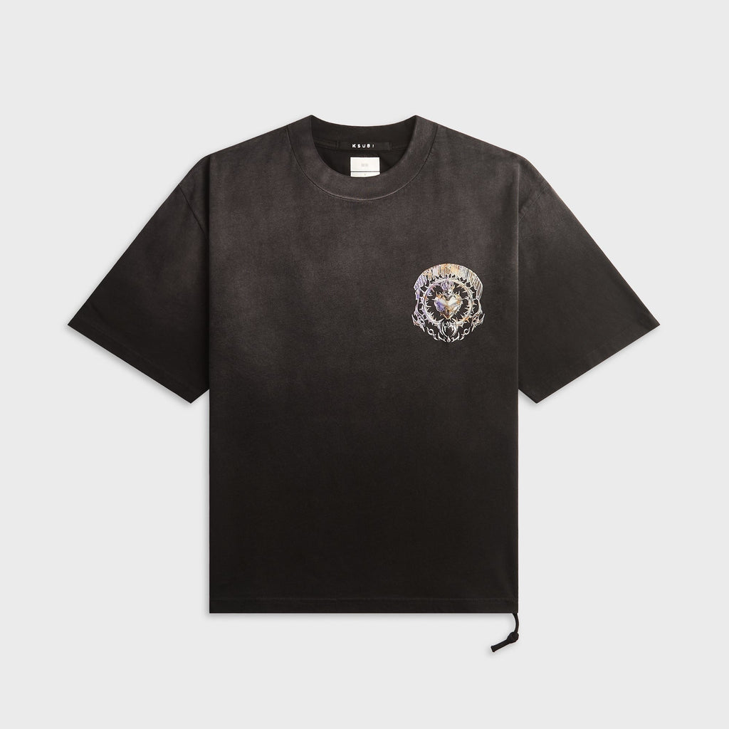 Ksubi Anguish Halen Tee - Jet Black