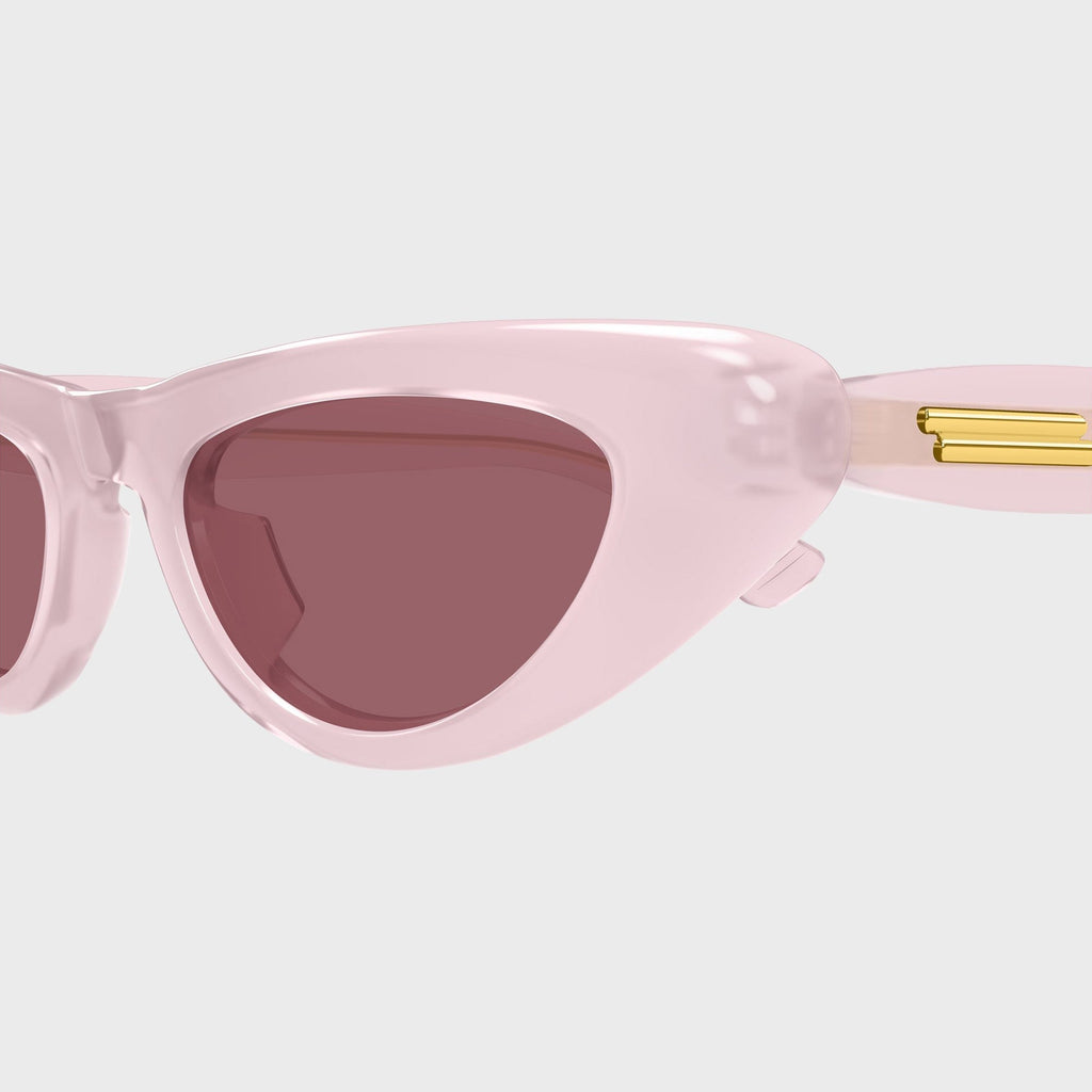 Bottega Veneta Bombe Cat-Eye Sunglasses - Pink / Red