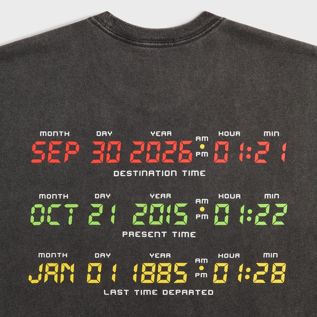 Kith for Back to the Future DeLorean Vintage Tee - Black