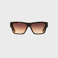 Vintage Frames Heir Acetate Sunglasses - Brown Tortoise / Brown Triple Gradient