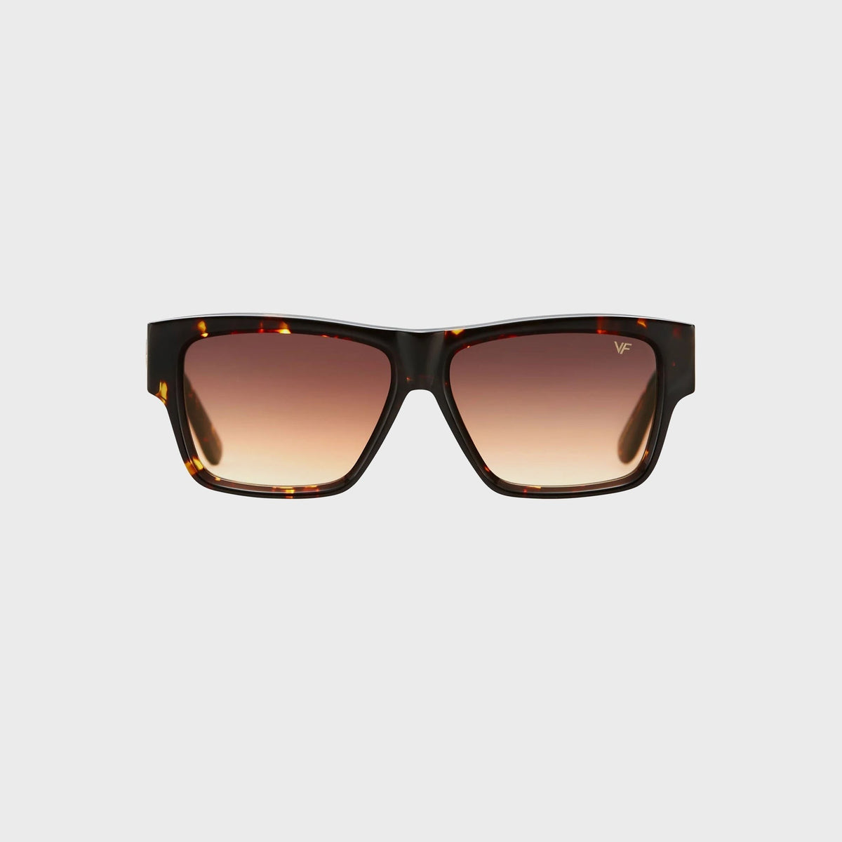 Vintage Frames Heir Acetate Sunglasses - Brown Tortoise / Brown Triple Gradient